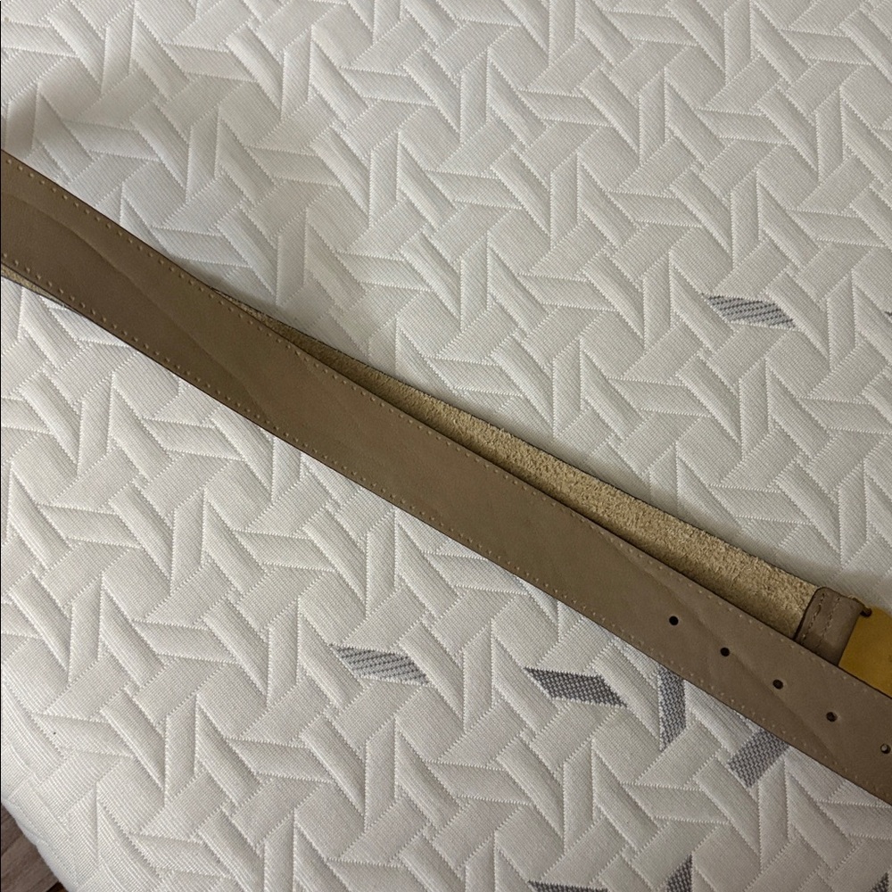 Gucci calfskin leather belt beige neutral - Picture 4 of 4